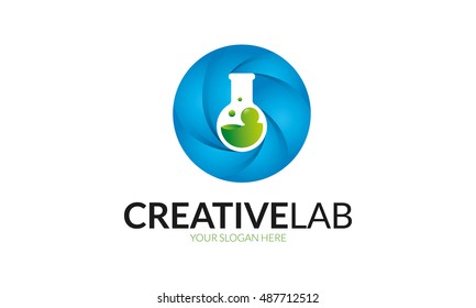 Creative Lab Logo Stock Vector (Royalty Free) 487712512 | Shutterstock