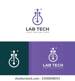  Creative Lab tech logo design