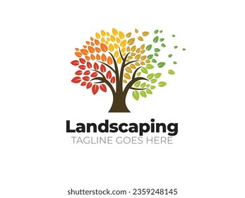 Creative Landscaping Logo Design Artwork