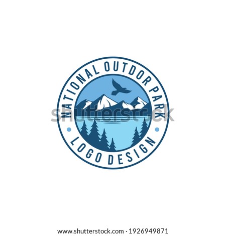 Creative Landscaping Logo Design Vector