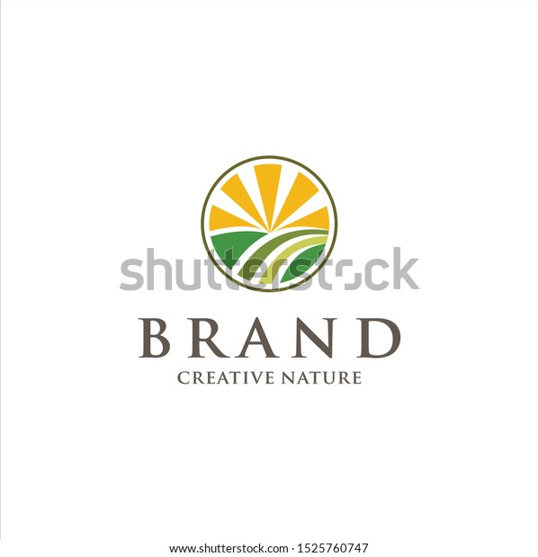 Creative Landscaping Logo Design Vector Stock Stock Vector Royalty Free 1525760747,Industrial House Design Exterior