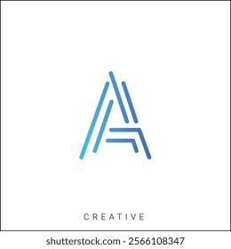 A Creative Latter Logo Design. By Custom Branding Logo. Creative Logo Design. Logo Template. Vector illustration. Modern Design. Monogram Design