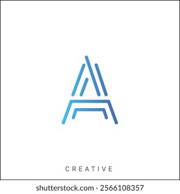 A Creative Latter Logo Design. By Custom Branding Logo. Creative Logo Design. Logo Template. Vector illustration. Modern Design. Monogram Design