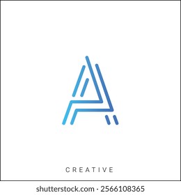 A Creative Latter Logo Design. By Custom Branding Logo. Creative Logo Design. Logo Template. Vector illustration. Modern Design. Monogram Design