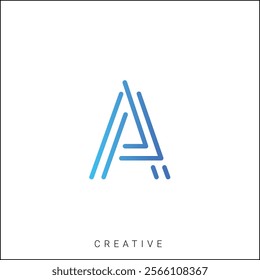 A Creative Latter Logo Design. By Custom Branding Logo. Creative Logo Design. Logo Template. Vector illustration. Modern Design. Monogram Design