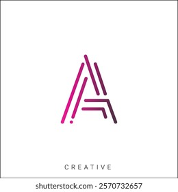 A Creative Latter Logo Design. By Custom Branding Logo. Creative Logo Design. Logo Template. Vector illustration. Modern Design. Monogram Design