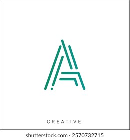 A Creative Latter Logo Design. By Custom Branding Logo. Creative Logo Design. Logo Template. Vector illustration. Modern Design. Monogram Design