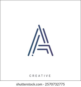 A Creative Latter Logo Design. By Custom Branding Logo. Creative Logo Design. Logo Template. Vector illustration. Modern Design. Monogram Design