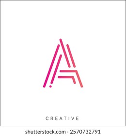 A Creative Latter Logo Design. By Custom Branding Logo. Creative Logo Design. Logo Template. Vector illustration. Modern Design. Monogram Design