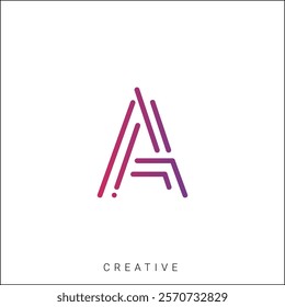 A Creative Latter Logo Design. By Custom Branding Logo. Creative Logo Design. Logo Template. Vector illustration. Modern Design. Monogram Design