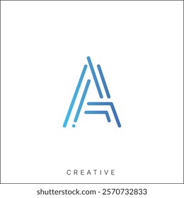 A Creative Latter Logo Design. By Custom Branding Logo. Creative Logo Design. Logo Template. Vector illustration. Modern Design. Monogram Design