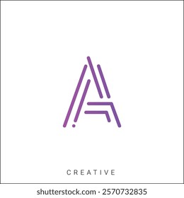 A Creative Latter Logo Design. By Custom Branding Logo. Creative Logo Design. Logo Template. Vector illustration. Modern Design. Monogram Design