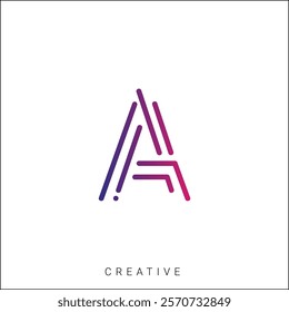 A Creative Latter Logo Design. By Custom Branding Logo. Creative Logo Design. Logo Template. Vector illustration. Modern Design. Monogram Design