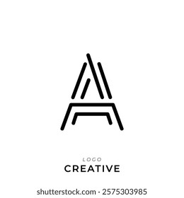 A Creative Latter Logo Design. By Custom Branding Logo. Creative Logo Design. Logo Template. Vector illustration. Modern Design. Monogram Design