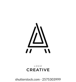 A Creative Latter Logo Design. By Custom Branding Logo. Creative Logo Design. Logo Template. Vector illustration. Modern Design. Monogram Design