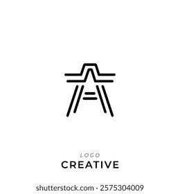 A Creative Latter Logo Design. By Custom Branding Logo. Creative Logo Design. Logo Template. Vector illustration. Modern Design. Monogram Design