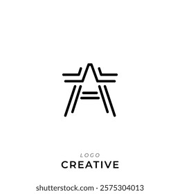 A Creative Latter Logo Design. By Custom Branding Logo. Creative Logo Design. Logo Template. Vector illustration. Modern Design. Monogram Design