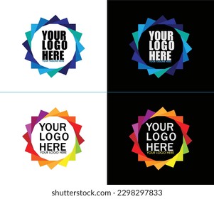 Kreatives letzteres Logo-Design in Illustrator. Grafikdesign. Professionelles Logo-Design 
