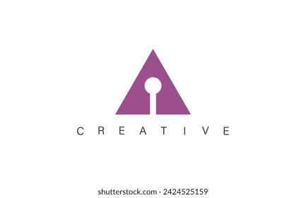 CREATIVE A latter logo useful and unique latter