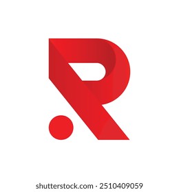 Creative latter R logo, R Logo Design Template Vector Graphic Branding Element.