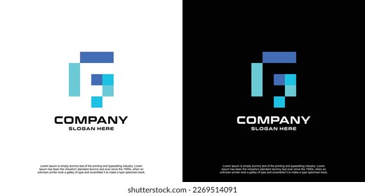 Creative Latter Technology Logo Design