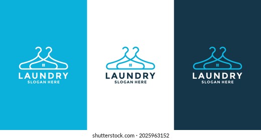 Design-Vorlage für das Logo des kreativen Waschhauses