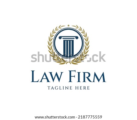 Creative Law Firm Logo Template