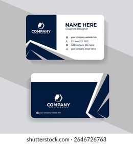 Creative Layout Business Card Design for Branding Identity