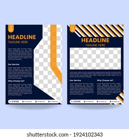 creative layout design with cover page for annual report, flyer, presentation, book, leaflet, magazine, company profile, Editable template cover design