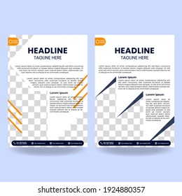 kreatives Layoutdesign mit Titelseite für Geschäftsbericht, Flyer, Präsentation, Buch, Broschüre, Magazin, Unternehmensprofil, bearbeitbare Vorlagenabdeckung