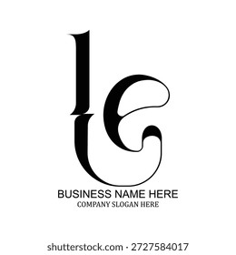 Creative LE logo design for modern branding, business identity, and professional graphic solutions