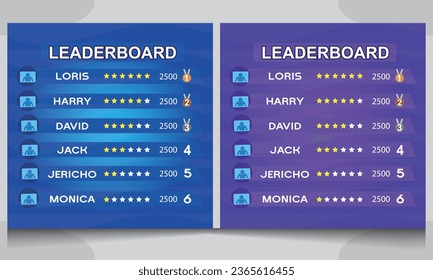 Designvorlage für kreative Lederboards. Abstract der Spielführer