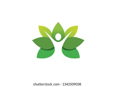 Creative Leaf Body Logo