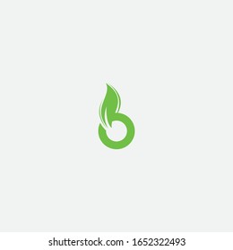 diseño creativo de icono y logotipo de hoja