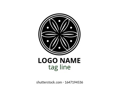 Creative leaf icon sign design. Template logo for any business like healthy organization, consultant, finance, hospital, investment corporate, resident company.