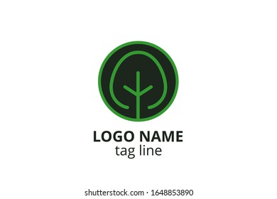 Creative leaf icon sign design. Template logo for any business like healthy organization, consultant, finance, hospital, investment corporate, resident company.