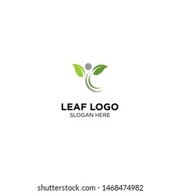 creative leaf logo design templates