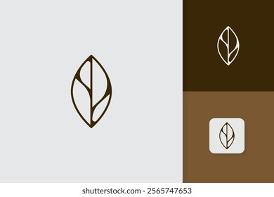 creative leaf logo design vector template