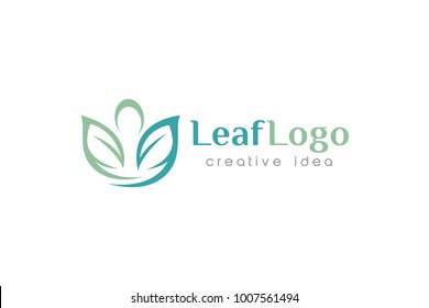 Creative Leaf Logo and Icon Template