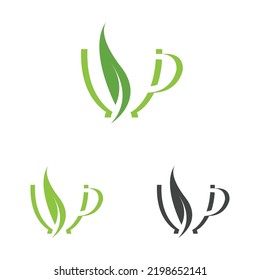 creative leaf shoots green organic tea mug leaf logo symbol design idea
Green tea vector logo template. Design with leaf and cup symbol.