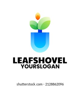 farbiges Logo-Design für kreative Blätter