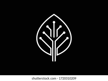 Leaf Technology Logo Images, Stock Photos & Vectors | Shutterstock