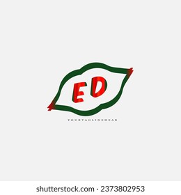 creative leap logo with gradient colour for your cosmetics business.