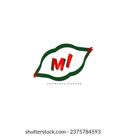 creative leap logo with gradient colour for your cosmetics business.