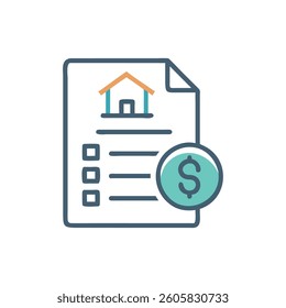 A creative lease options icon tailored for designers focused on flexibility.