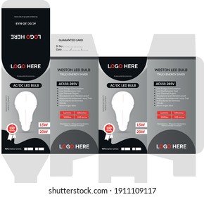 Download Led Bulb Box Design Hd Stock Images Shutterstock