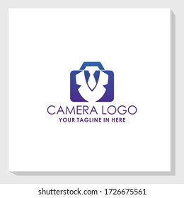creative lens icon logo design template vector, camera logo design inspiration