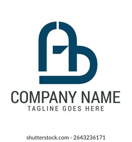Creative Letter AB or BA Modern Vector Logo Design Templates for businesses