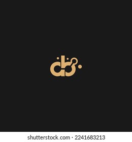 Creative Letter AB Logo, Design-Vorlage für abstraktes Geschäftslogo, AB Tech-Symbol