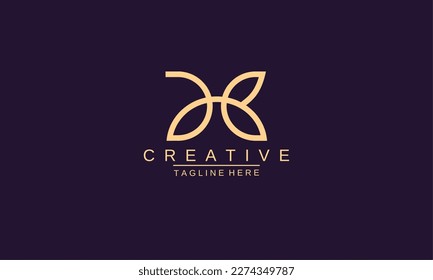 Creative letter AB, AB Logo Design Template Vector. Modern A+B logo design.